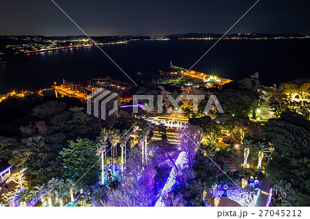 江の島 イルミネーション夜景 シーキャンドルからの眺望 （神奈川県藤沢市） 2016年12月 27045212
