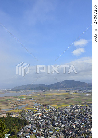 【滋賀県】近江八幡市街地の街並み 27047265
