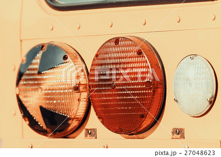 Stop Lights On American School Bus Stop Lights On American School Bus 27048623