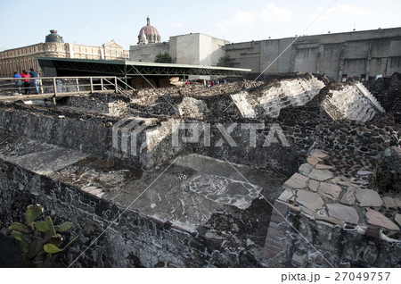 メキシコ　メキシコシティ　テンプロマヨール遺跡 27049757