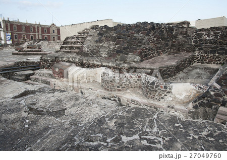 メキシコ　メキシコシティ　テンプロマヨール遺跡 27049760