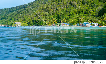 Local Village on Monsuar Island. Raja Ampat Local Village on Monsuar Island. Raja Ampat 27051975