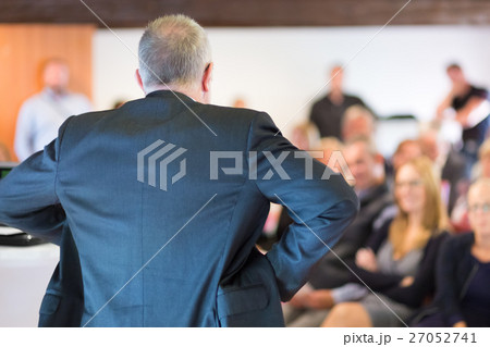 Authoritative boss scolding his employees. 27052741