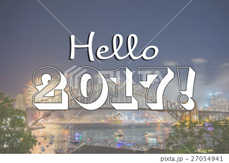 Happy New Year Sydney concept 27054941