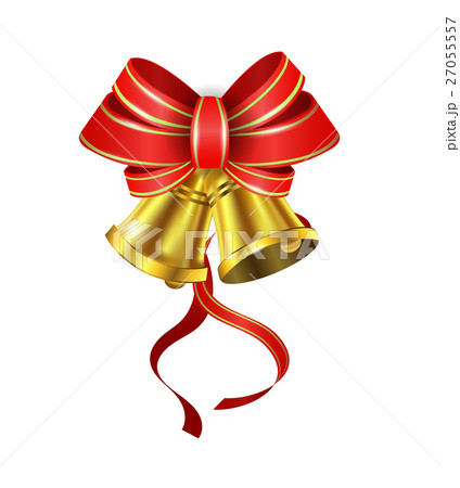 Vector Gold Christmas bells Vector Gold Christmas bells 27055557