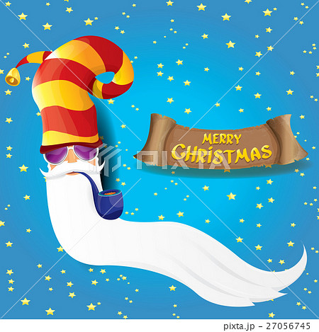 vector rock n roll santa claus 27056745