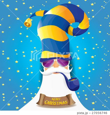 vector rock n roll santa claus 27056746