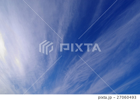 青空にかかるすじ雲 27060493