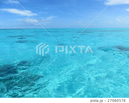海　空　夏　背景  27060576