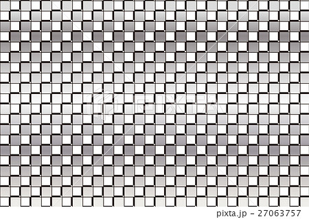 背景素材壁紙 チェック 模様 柄 パターン シンプル 単純 テーブルクロス テクスチャ 四角 正方形のイラスト素材 27063757 Pixta