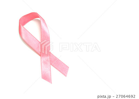 pink ribbon for breast cancer concept isolated pink ribbon for breast cancer concept isolated 27064692