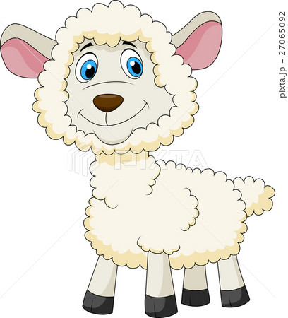 Cute sheep cartoon Cute sheep cartoon 27065092