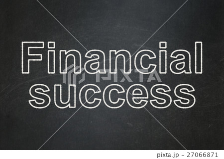 Banking concept: Financial Success on chalkboard Banking concept: Financial Success on chalkboard 27066871