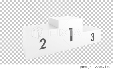 表彰台のイラスト素材