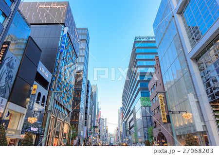 銀座の風景 27068203