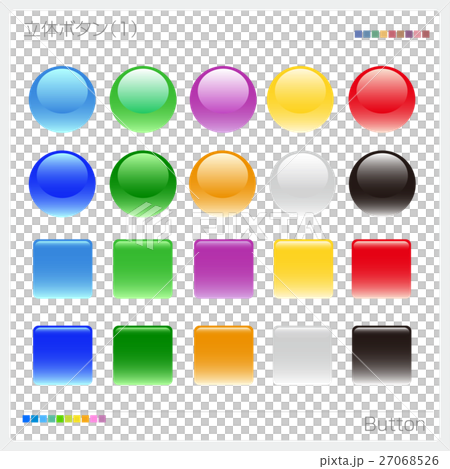 透明ボタン 27068526