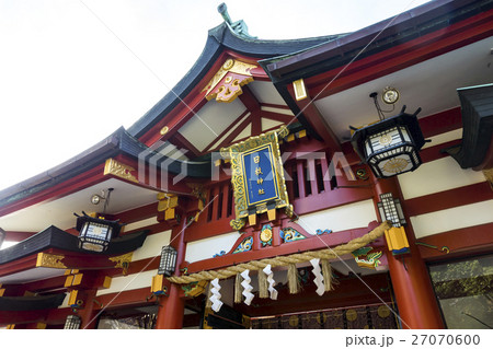 東京赤坂 日枝神社 神門 東京赤坂 日枝神社 神門 27070600