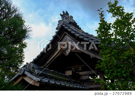 松源寺　山門（屋根） 27072989