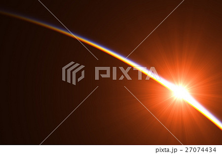 First Rays Of The Sun Above The Earth In Space First Rays Of The Sun Above The Earth In Space 27074434