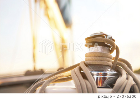 Sailboat detailed parts. Yachting concept 27076200