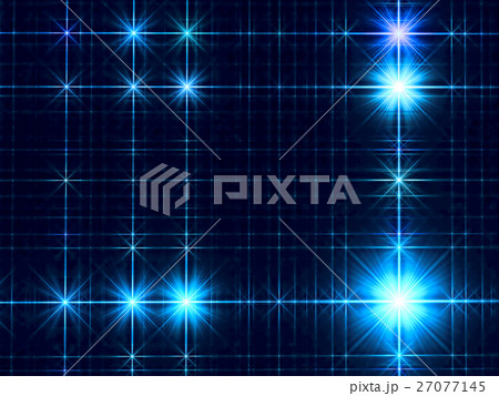 Glowing grid - abstract digitally generated image Glowing grid - abstract digitally generated image 27077145