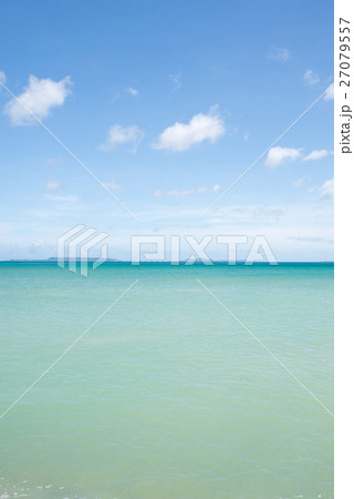 沖縄の海・青空と水平線 沖縄の海・青空と水平線 27079557