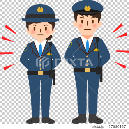 警戒中の警察官 27080167