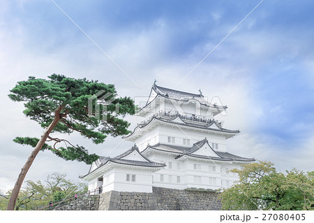 小田原城の写真素材