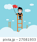 Business man, a ladder Corporate of success. 27081933