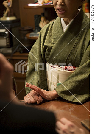 着物姿の女性 着物姿の女性 27083775