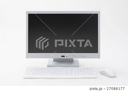 モニタとキーボードとマウス モニタとキーボードとマウス 27086177