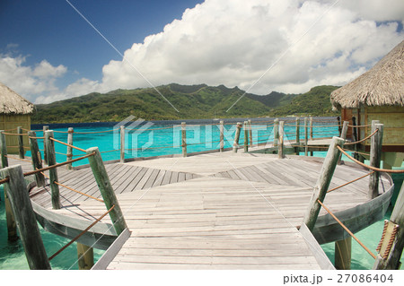 南の島の楽園タヒチ Tahiti Tropical paradise 27086404