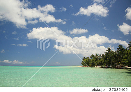 南の島の楽園タヒチ Tahiti Tropical paradise 27086406