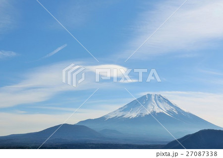 富士山と冬の青空 富士山と冬の青空 27087338
