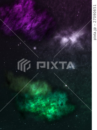 Star field in space and a nebulae Star field in space and a nebulae 27090651