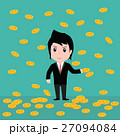 Many coins, Business man have many coins 27094084