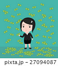 Many banknotes, Business woman have many banknotes 27094087