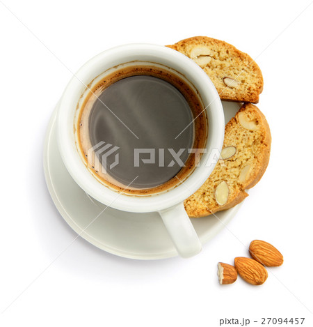 Italian cantuccini cookie with almond filling Italian cantuccini cookie with almond filling 27094457