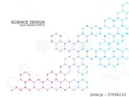 Structure molecule of DNA and neurons. Structural 27096210