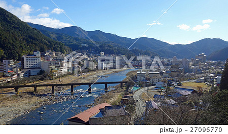 冬の下呂温泉街 冬の下呂温泉街 27096770
