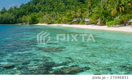 Bamboo Huts of an Homestay Gam Island, Raja Ampat 27096851