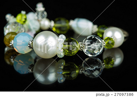 fashion bracelet on black 27097386