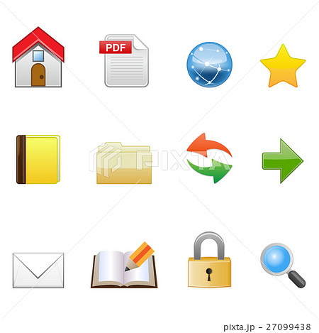 アイコン12セット【インターネット】 27099438
