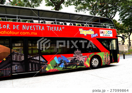 グアダラハラ観光バス Tapatio Tour メキシコ グアダラハラ の写真素材