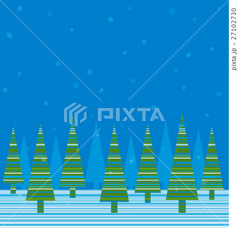 森 雪のイラスト素材 27102730 Pixta