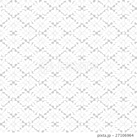 和柄 菊菱文様 27106964