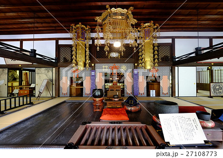 龍潭寺　本堂内（正面） 27108773