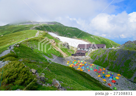 長野　北アルプス　白馬岳 27108831