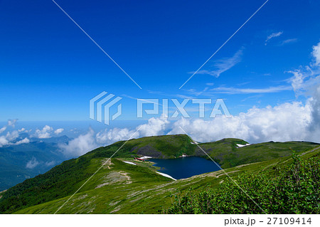 長野　北アルプス　白馬大池 27109414