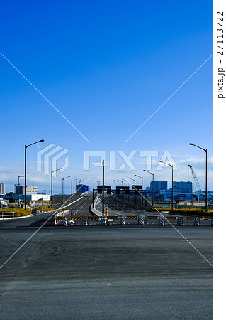 開通前の新しい道路 (12) 27113722